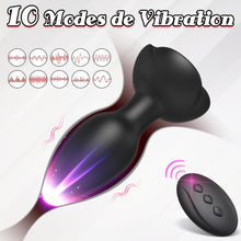 Charger l&#39;image dans la galerie, Plug Anal Sex Toýs Femme - Vibromasseurs Feminin Plug Anus Femme Débutante avec 10 Fortes Vibrations Plug Homme Anus Stimulateur Prostate Plugs Anals Sextoyse Homme Couple Plaisir Sex Toys Anals