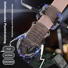Charger l'image dans la galerie, E-stim Eichel Penistrainer Stimulator mit 19 Electric Shock Intensity &amp; 8 Modes