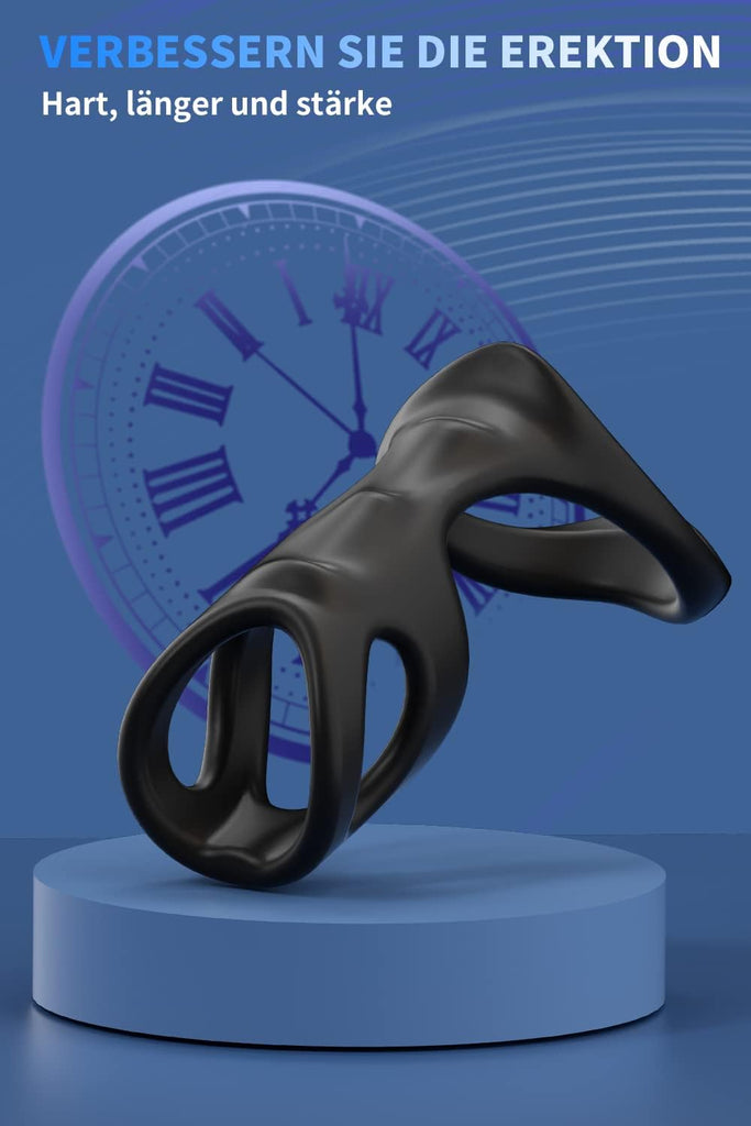 Anneaux de Pénis pour Homme Couples, Anneau Pénien Homme en Silicone, Silicone Anneaux Péniens Jouets Sexuels Pour Améliorer les Performances Sexuelles, Plus Dur et Plus Fort