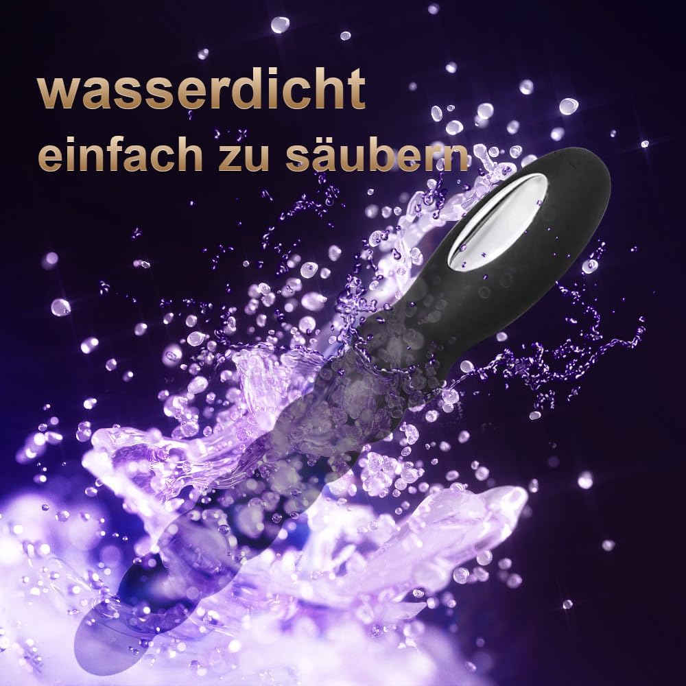 Perles anales vibrantes jouet pour hommes femmes couples vibrateur rechargeable étanche stimulateur de point G masseur de prostate masculin gode anal en silicone dégradé pour débutants