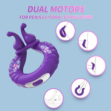 Charger l&#39;image dans la galerie, Anneau Homme Sextoyse Couple Plaisir, Anneau Vibrant Pénis Clitoridienne avec 10 Modes de Vibration, Anneaux de Pénis Sextoyse Homme Sex, Anneau Penien Sex Toyspour Pour Homme