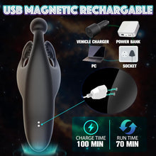 Charger l'image dans la galerie, Vibrateur de pénis masturbateur à battement 2 en 1 avec 10 battements et 10 vibrations puissantes