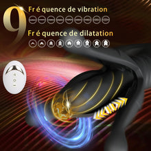 Charger l&#39;image dans la galerie, Vibromasseur anal pour hommes stimulation de la prostate vibromasseur anal pour hommes sextoy avec fonction de choc de tension masseur anal pour hommes dilatateur anal