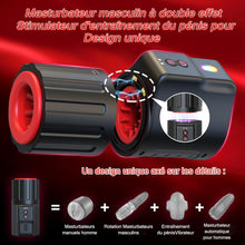 Charger l&#39;image dans la galerie, Sex Toýs Homme Automatique Masturbateur Masculins - Sex Toys Masturbâteur Homme Mains Libres Sextoy Masturbeuse Jouet Adult Sextoyse avec 10 Modes de rotation et Vibration, Sexes Vagin Plaisir Objet