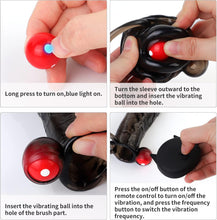 Charger l&#39;image dans la galerie, Gaines Pour Pénis, Extenseur De Pénis avec Vibreur Pénis Anneau, Jouets Sexuels Manchon Pénis avec télécommande pour Améliorer l&#39;érection et retarder l&#39;éjaculation, Sex toys pour Homme