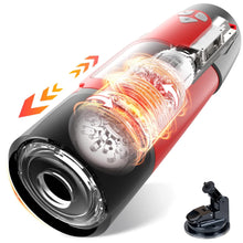Charger l&#39;image dans la galerie, Masturbeuse Homme Sex Toys, Masturbateurs Masculins Mains Libres avec 7 Modes Télescopiques et Rotations, Sextoyse Homme Sex Masturbateur Homme