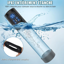 Charger l&#39;image dans la galerie, Pompe à Pénis Sex Toys Homme Masturbeuse - Jouets Sexuels pour la Masturbation Masculine，Sextoy Pompe à Vide Extender avec 4 Modes D&#39;aspiration, Jouet Adulte avec Anneau de Bite et Vagin Réaliste