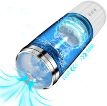 Charger l&#39;image dans la galerie, Masturbeuse Homme，Masturbateurs Masculins，Avec 10 Modes de Vibration et 5 Modes de Succion ，Piston Rétractable et rotatif au Niveau du Gland，Masturbateur Automatique