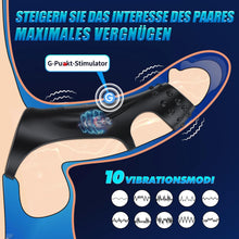 Charger l&#39;image dans la galerie, Cockring Sex Toy Pour Couples, Sextoys Pour Hommes, Anneau PéNien, 10 X Vibrateur Avec TéLéCommande, Cockring, éRection Longue DuréE, Cockrings, Sextoys Pour Femmes