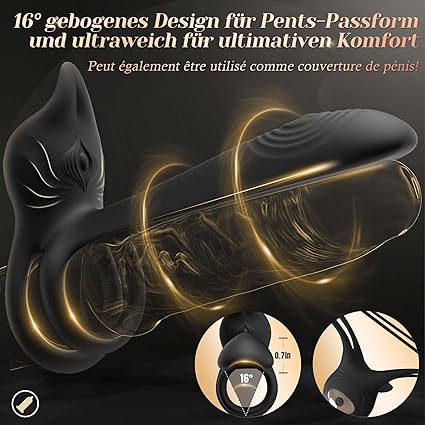 Anneau Penien - Anneau Homme Vibrant Sex Toýs Couple Homme, 10 Modes Sextoyse Homme Sex Toys, Anneaux de Pénis Sextoyse Couple Plaisir, Sex Toyspour Pour Homme, Anneau Vibrant Pénis Clitoridienne