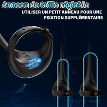 Charger l&#39;image dans la galerie, Plug Anal Vibromasseur Sex Toys - Anneau Penien Gode Homme pour Gay Toýs Femme Couple Plaisir Sextoy avec App et 10 Modes de Vibration, Anneaux Vibrant Pénis Sextoyse Sex Masculins Anals Plugs Anus