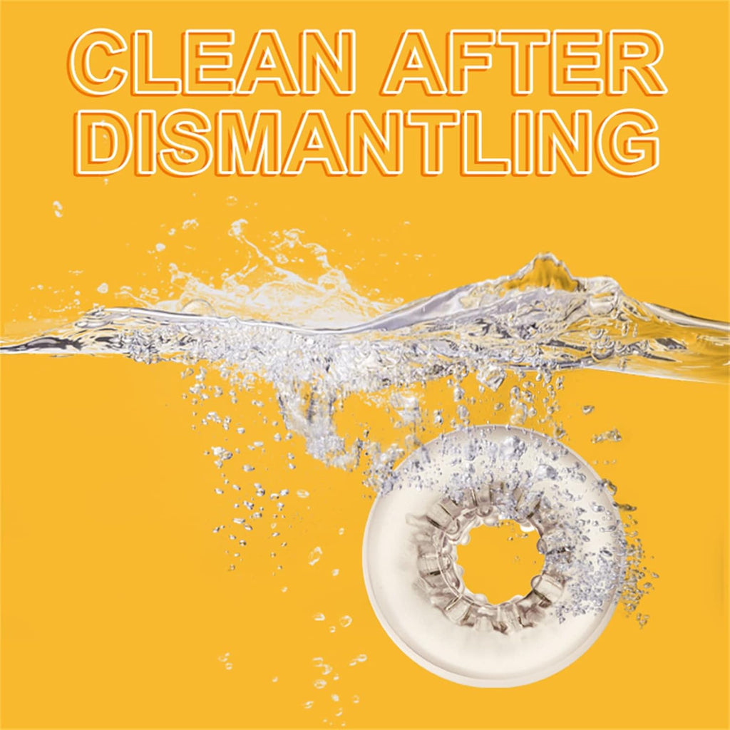 Sumeber Masturbateurs Masculins Électrique Mains Libres, Masturbâteur Homme Automatiques Avec Vibration Et Fonction Télescopique, Oral Érotique Vaginette Sex Toys pour Sexuels pour Hommes Blanc