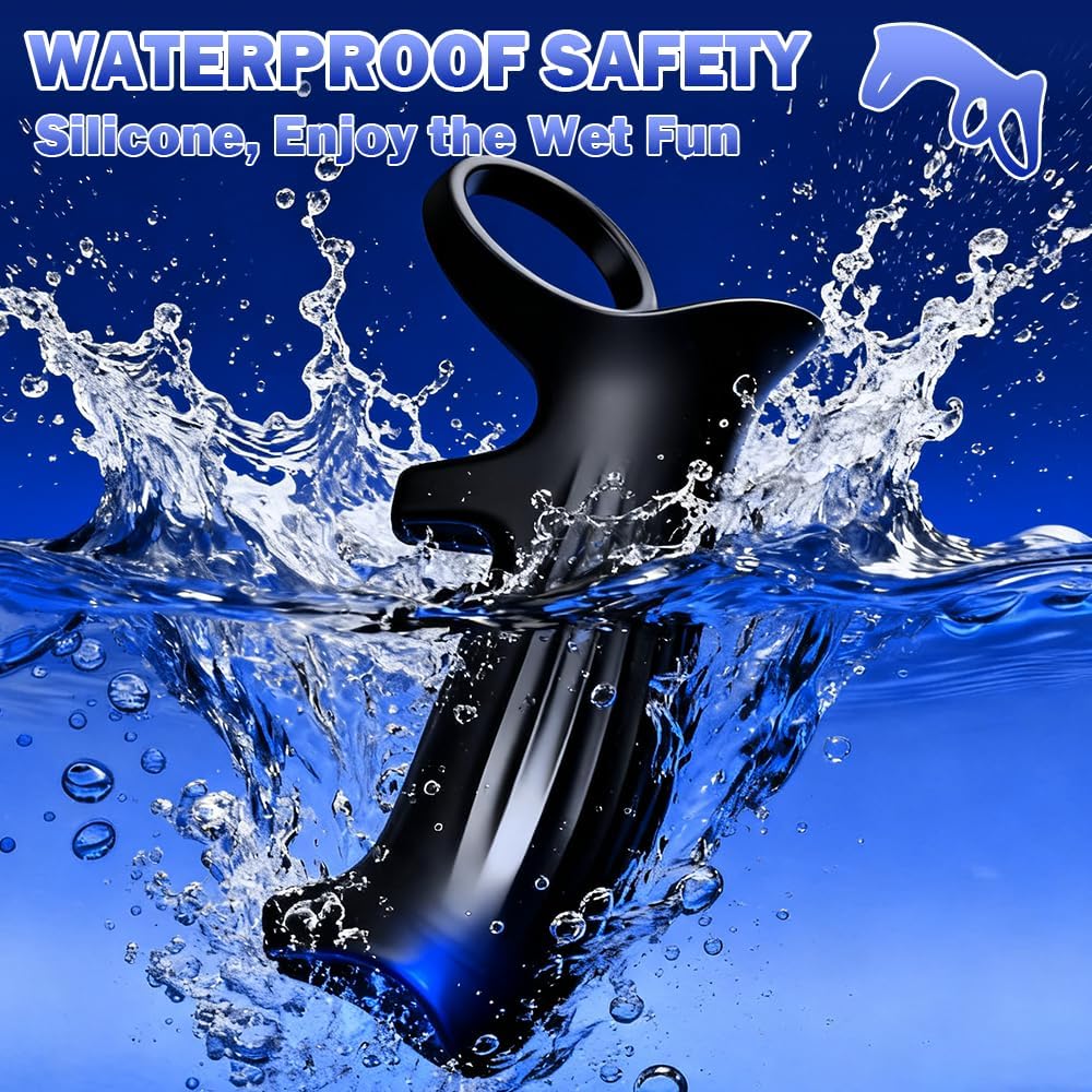 anneau homme sex toys Gode Extenseur Anneau Vibrant Pénis Homme 10 Modes Vibration Jouet Sexualité Couple Penis Anneaux de pénis