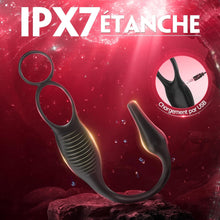 Charger l&#39;image dans la galerie, Sex Toys Masseurs de Prostate vibromasseurs avec Anneau Pénien, Plug Anal Sextoy Homme Stimulateur Prostate Gode Anal sextoy, Sex Toýs Couple 7 Modes Vibro