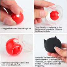 Charger l&#39;image dans la galerie, Gaines Pour Pénis, Extenseur De Pénis avec 10 Modes de vibration Pénis Anneau, Jouets Sexuels Manchon Pénis avec télécommande pour Améliorer l&#39;érection et retarder l&#39;éjaculation, Sex toys pour Homme