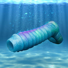 Charger l'image dans la galerie, Gaines pour Pénis Monstre, Manchon Penis Ouvert avec Anneau Testiculaire, Agrandisseur de Pénis Réutilisable, Retardateur Éjaculation, Sex Toýs Homme pour Couple Plaisir