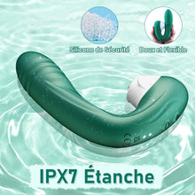 Charger l&#39;image dans la galerie, Vibromasseur en Silicone Point G pour Femme,Clitoris Vibrator avec 10 Modes de Poussée et de Léchage,Étanche Jouets Sexuels Rechargeables avec Stimulation Anale pour Couple, Adultes