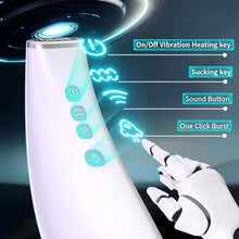 Charger l&#39;image dans la galerie, Appareil Masturbateur Cup, Stimulateur Masculin avec Succion Automatique, 10 vibrations et 7 modes d&#39;aspiration, Jouet Sexuel en Silicone pour la Stimulation du Pénis Oral, Sex Toys pour Hommes