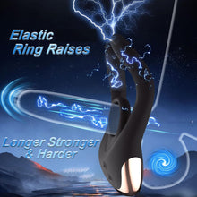 Charger l&#39;image dans la galerie, Anneau Vibrant Pénis avec Modes de Vibration,Penisse Silicone Sex Toyspour pour Couple Jouet Sexuelle Adulte Cockrîng Homme Anneau Pénis Pénien Sextoye Anneaux debutante