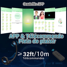 Charger l&#39;image dans la galerie, Plug Anal Vibromasseur Sex Toys - Anneau Penien Gode Homme pour Gay Toýs Femme Couple Plaisir Sextoy avec App et 10 Modes de Vibration, Anneaux Vibrant Pénis Sextoyse Sex Masculins Anals Plugs Anus