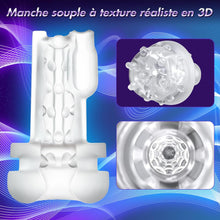 Charger l&#39;image dans la galerie, Masturbateurs Masculins Sex Toýs Homme - Masturbateur Homme avec 7 Succion &amp; Vibration &amp; Échappement,Masturbâteur Homme Mains Llibres avec Écran LCD &amp; 3D Vaginette Ultra Réaliste, Sex Toys Couple.