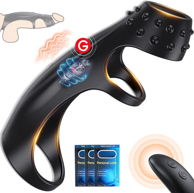 Cockring Sex Toy Pour Couples, Sextoys Pour Hommes, Anneau PéNien, 10 X Vibrateur Avec TéLéCommande, Cockring, éRection Longue DuréE, Cockrings, Sextoys Pour Femmes