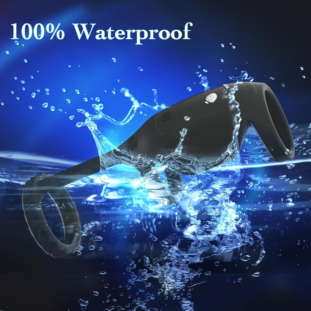 Anneau pénien vibrant, anneaux péniens - Jouet sexuel pour couples - Taille réglable - Jouet sexuel - Modes de vibration pour anneau pénien de longue durée - Jouet sexuel pour les hommes