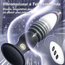 Charger l&#39;image dans la galerie, Sex Toys Plug Anal Vibromasseur - Sex Toýs Homme Stimulateur Prostate Plugs Anals Femme Débutante Gode avec 7 Vibration 7 Poussée, Plug Anus Vibrant Gay Sextoyse Couple Plaisir avec Telecommande APP