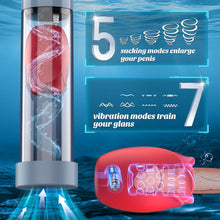 Charger l'image dans la galerie, Sex Toýs Homme Pompes à Pénis, Masturbateurs Masculins 4-en-1 Agrandir son Pénis Vaginette Formation