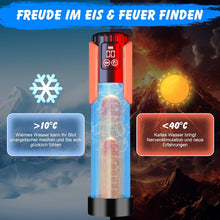 Charger l&#39;image dans la galerie, Pompe à pénis pour agrandissement du pénis, pompe à pénis avec 5 niveaux d&#39;aspiration, jouet sexuel pour homme, 100% étanche, extension de pénis, masturbateur d&#39;érection, jouet sexuel