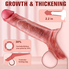 Charger l'image dans la galerie, Reusable Penis Sleeve Cock Ring Extender