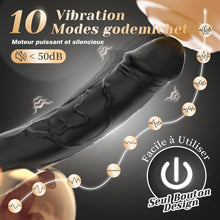 Charger l&#39;image dans la galerie, Gode Vibro-masseur Vibromasseur Godemichets Sex Toýs Femme, con 10 Vibrazione Vibromasseurs Feminin Sex Toy Godemichés, Point G Xlitoridien Dildo Gode Femme Sex Sextoys Couple