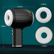 Charger l&#39;image dans la galerie, Aegis - Handheld 8 Vibrating 5 Thrusting Male Masturbtor