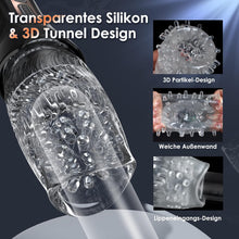 Charger l&#39;image dans la galerie, Masturbateurs Masculins Sex Toys,Masturbâteur Homme Mains Libres 10X5 Mode de Vibration &amp; Rotation Télescopique,Vaginette Sextoyse Homme Sex Masturbateur Homme