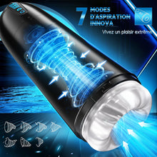 Charger l&#39;image dans la galerie, Masturbeuse Homme Sex Toys, Masturbateurs Masculins Mains Libres avec 7 Modes d&#39;aspiration et 7 Modes de Rotation, Masturbateur Homme Automatique Vaginette Ultra Réaliste Sextoyse Homme Sex Sex Toys