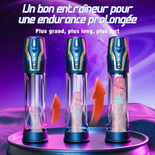 Charger l&#39;image dans la galerie, Pompes à Pénis Vaginette Masturbateur Automatique - Contrôle Vocal Pompe Penis Sex Toýs Homme avec 4 Modes d&#39;aspiration &amp; 4 Modes de Pompage, Masturbateurs Masculins Pompe a Penis Masturbeuse Homme