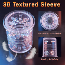 Charger l&#39;image dans la galerie, Sex Toys Masturbeuse Homme Mains Libres - Masturbateurs Masculins Plaisir avec 4 Modes de Succion et 10 Modes de Rétractation et de Rotation, Automatique Sextoyse pour Gay Couples, Anneau Penien