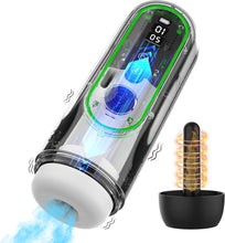 Charger l'image dans la galerie, Blowjobsex Machine Automatic Heating Masturbator Stroker with 4 Sucking &amp; 15 Thrusting &amp; 6 Vibrating