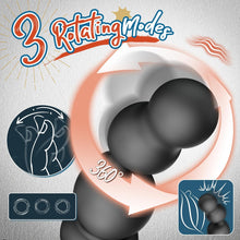 Charger l&#39;image dans la galerie, 4 EN 1 Vibrant Masseurs de Prostate avec Anneau Pénien pour Couple, Vibromasseurs Sex Toys pour Stimulateur Testiculaire et Prostate Homme, Medical Silicone Penis Ring avec 3+10 Modes, Durable