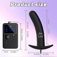Charger l'image dans la galerie, Electro Shock Anal Vibrator Butt Plug Prostate Massage with 9 Modes &amp; 19 Intensities