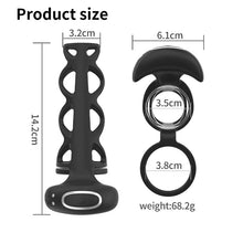 Charger l&#39;image dans la galerie, Gaine Penis avec Anneau Pénien est Doté D’une APP à Distance avec 10 Modes de Vibration
