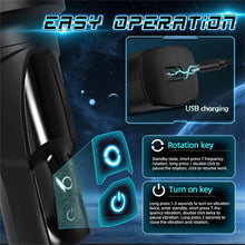 Charger l&#39;image dans la galerie, Masturbateur électrique Homme Stimulateur de pénis, Le vibromasseur pour gland, avec son encadrement à 360° et son grain, offre un massage intégral par secousses qui éveille chaque nerf.