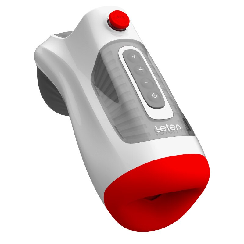 Masturbateur Fellation Chauffant à Vide avec Contrôle de la Gorge Profonde et 7 Modes de Vibration et 3 Modes de Succion