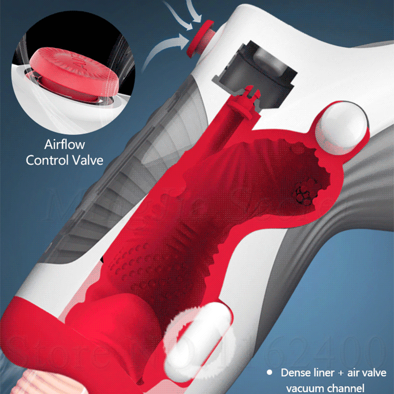 Masturbateur Fellation Chauffant à Vide avec Contrôle de la Gorge Profonde et 7 Modes de Vibration et 3 Modes de Succion