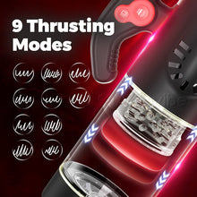 Charger l&#39;image dans la galerie, VortexZ - Masturbateur mâle à succion avancé avec innovation en matière de rotation et de poussée