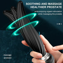 Charger l&#39;image dans la galerie, 360 Degree Prostate Massager Rotating Anal Vibrator Male Masturbator Butt Plug Vibrators For Adult
