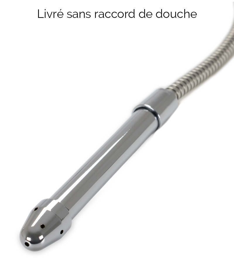 Accessoire plug enema lavage anal sous la douche