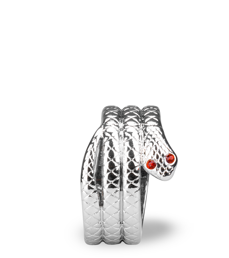 Anneau cockring en inox Medusa