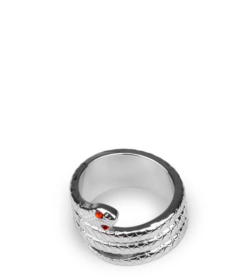 Anneau cockring en inox Medusa