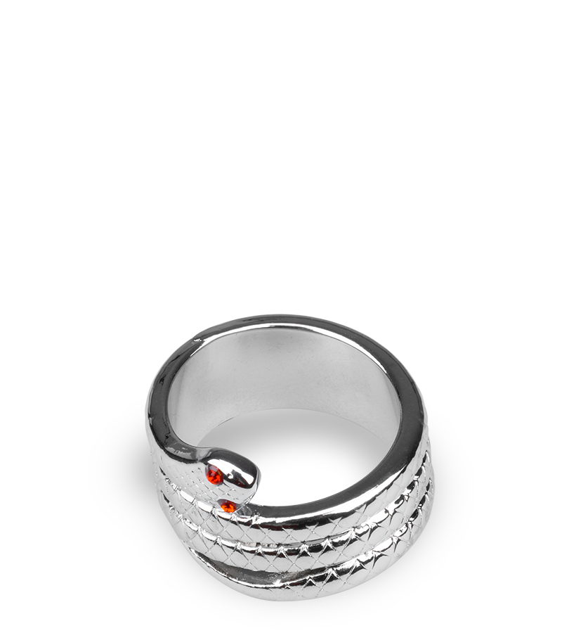 Anneau cockring en inox Medusa